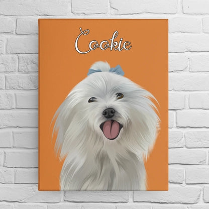 Personalisierbares Tierportrait - Comic Stil