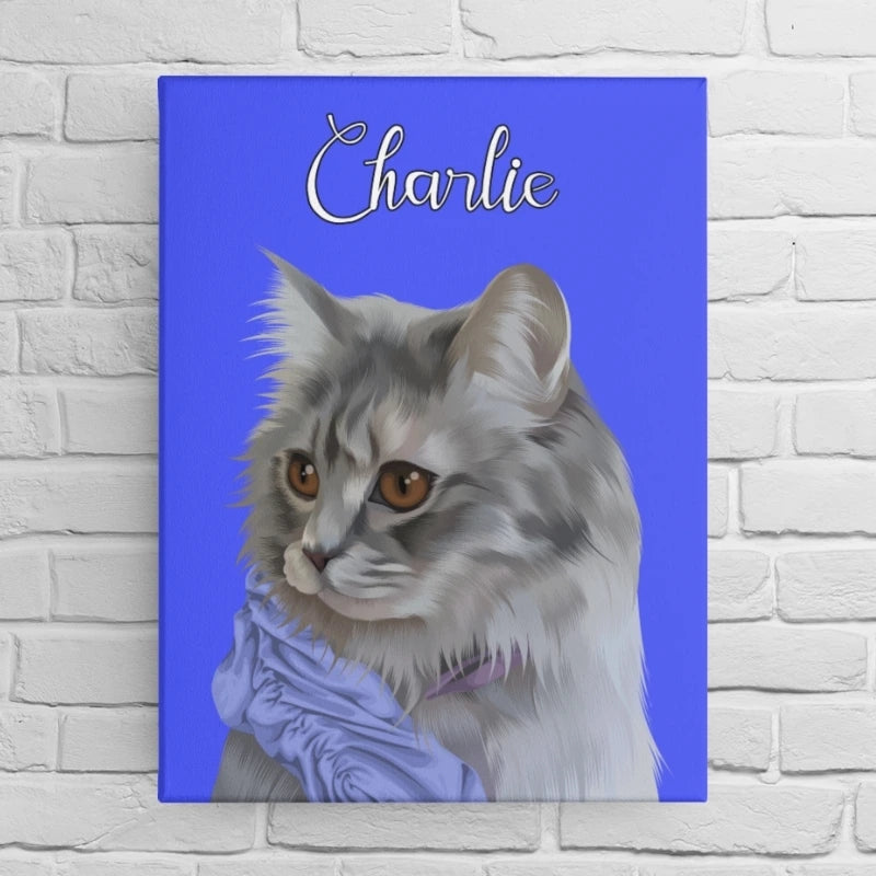 Personalisierbares Tierportrait - Comic Stil