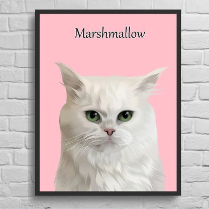 Personalisierbares Tierportrait - Comic Stil
